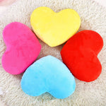 coussin velours moderne doux uni bleu clair jaune rouge rose vert coton massage
