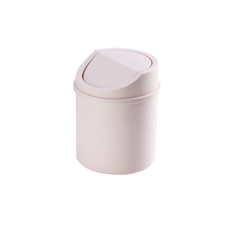 poubelle mini poubelle moderne rose gris blanc respectueux environnement rangement