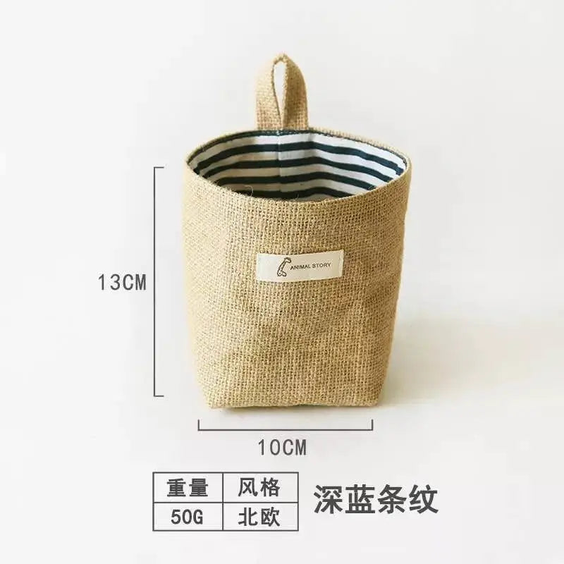 sac main moderne étoiles rayures jute beige gris rustique anneaux logo étiquette poignée