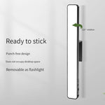 lampe led moderne rechargeable blanc télécommande ajustable minimaliste