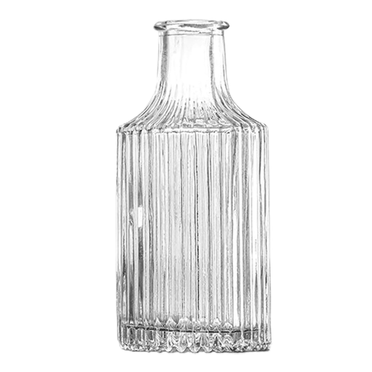vases transparent modernes classiques motifs géométriques ridés décoration fleurs