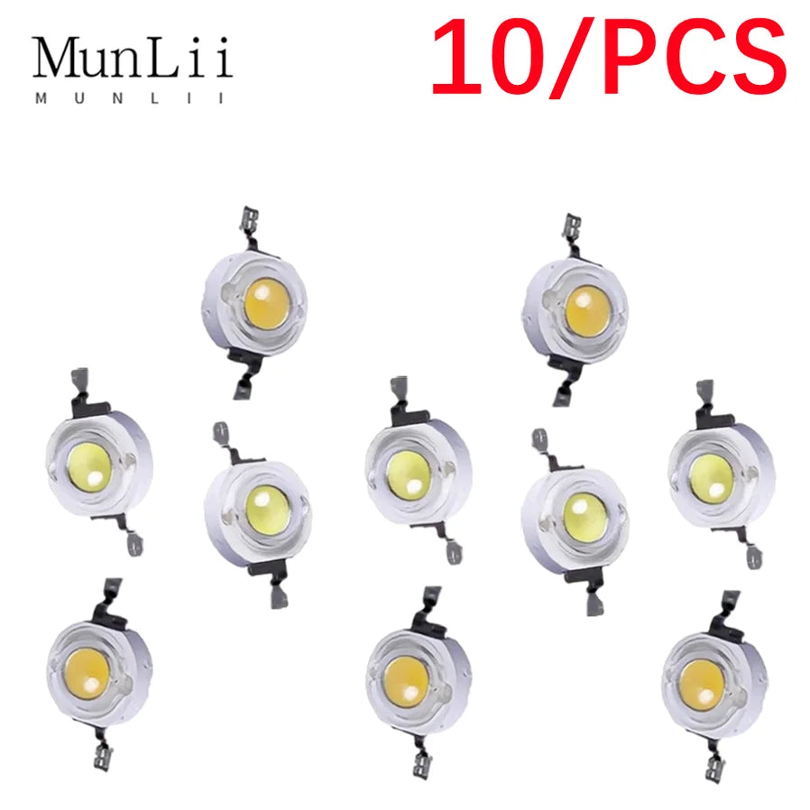 ampoule led 1w blanc blanc chaud clips haute puissance moderne petite rond lisse