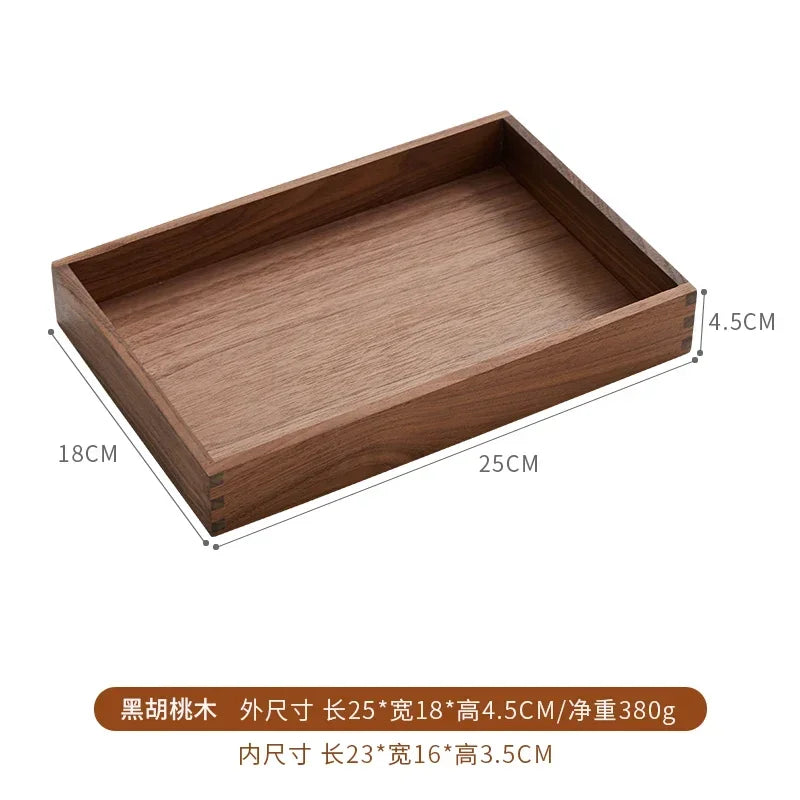 boîte rangement multi compartiments marron foncé moderne stylos télécommandes clés pistaches noix cajou