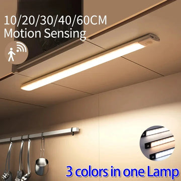 lampe led rechargeable motion detection nuit blanc chaud moderne minimaliste 10cm 30cm 50cm