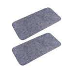 tapis sol antidérapant camping car gris rouge moderne protection porte conducteur