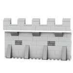 blocs construction mur château médieval brique gris marron jaune opacité enfants