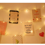 guirlande lumineuse pince blanc moderne 5m 50leds 10m 100leds noel deco chambre festivités