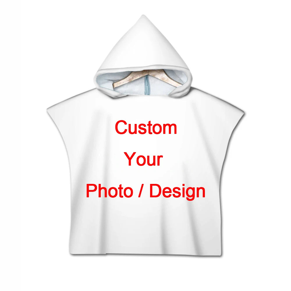 poncho capuche séchage rapide polyester blanc moderne pâques absorption rapide lavage machine compressé adultes