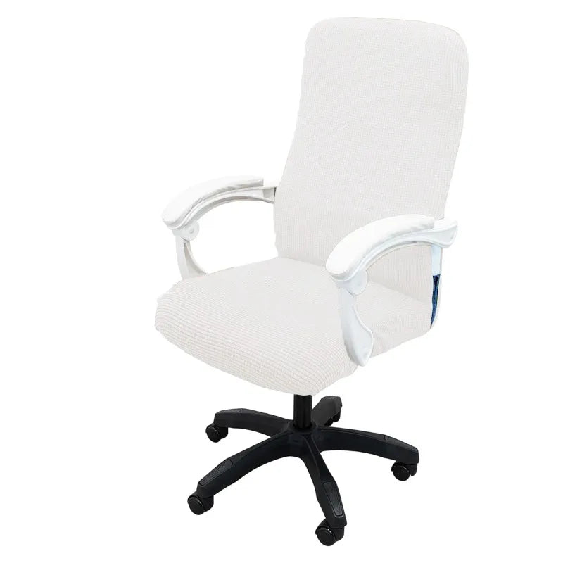 housse chaise fauteuil extensible noire rayures horizontales tissu moderne anti poussière
