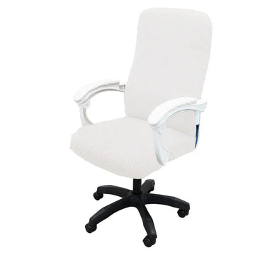 housse chaise fauteuil extensible noire rayures horizontales tissu moderne anti poussière