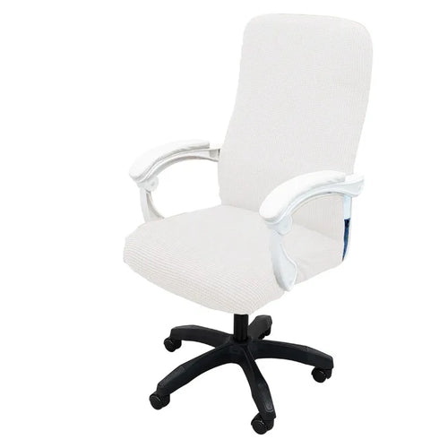housse chaise fauteuil extensible noire rayures horizontales tissu moderne anti poussière