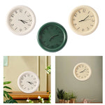 horloge murale sans tic tac vintage horloge ronde décoration murale moderne minimaliste chambre salon