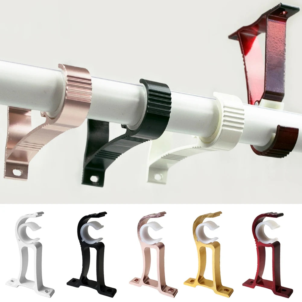 rideau support moderne élégant rose gold noir blanc doré rouge métallique brillant clips tiges