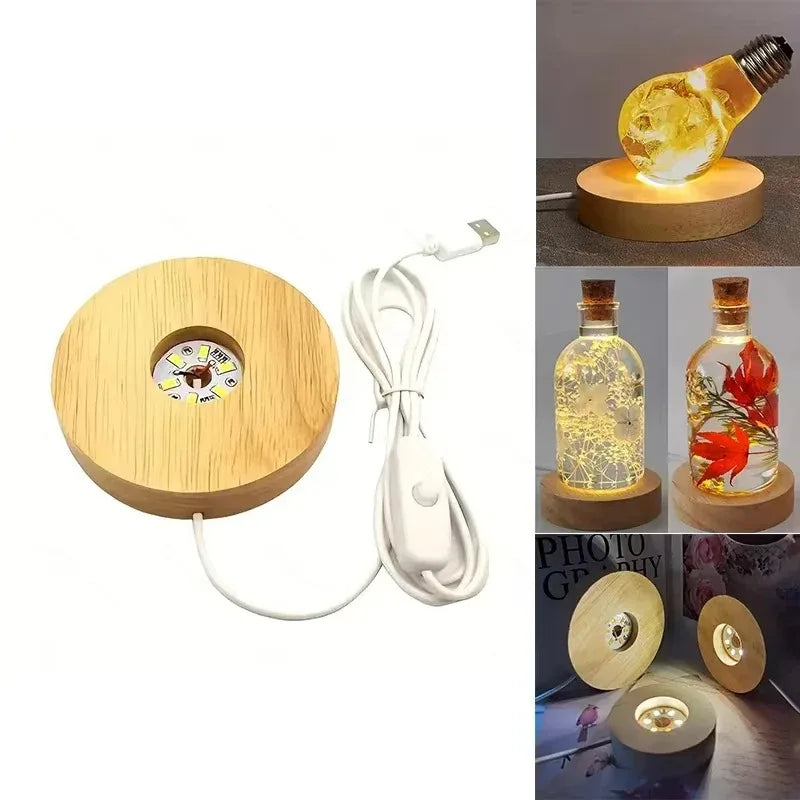 lampe table moderne minimaliste bois naturel blanc câble usb interrupteur