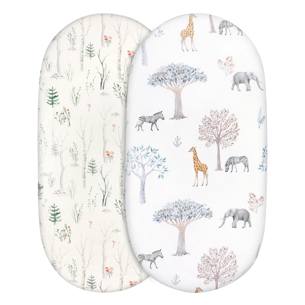 draps housses coton imprimés floral bassinet nouveau né ans doux confortables quatre saisons unisexe