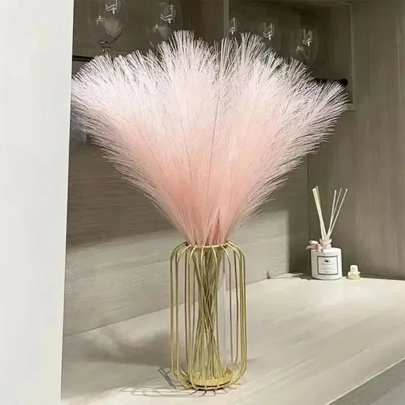 plumes artificielles soyeuses fines rose beige blanc modernes élégantes extérieures 10pcs