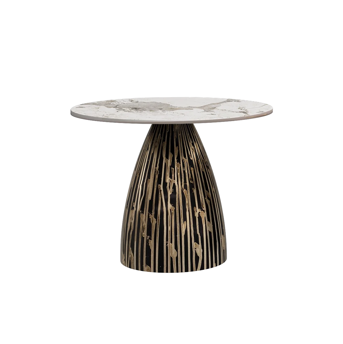 tables basses modernes minimalistes marbre noir blanc motifs argentées marron vert olive salon