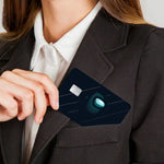 autocollants protection carte credit debit dessin anime noir rouge jaune bleu opaques waterprooche réutilisables