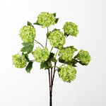 Bouquets artificiels fleurs soie hortensias violettes jaunes rouges décor intérieur mariage anniversaire