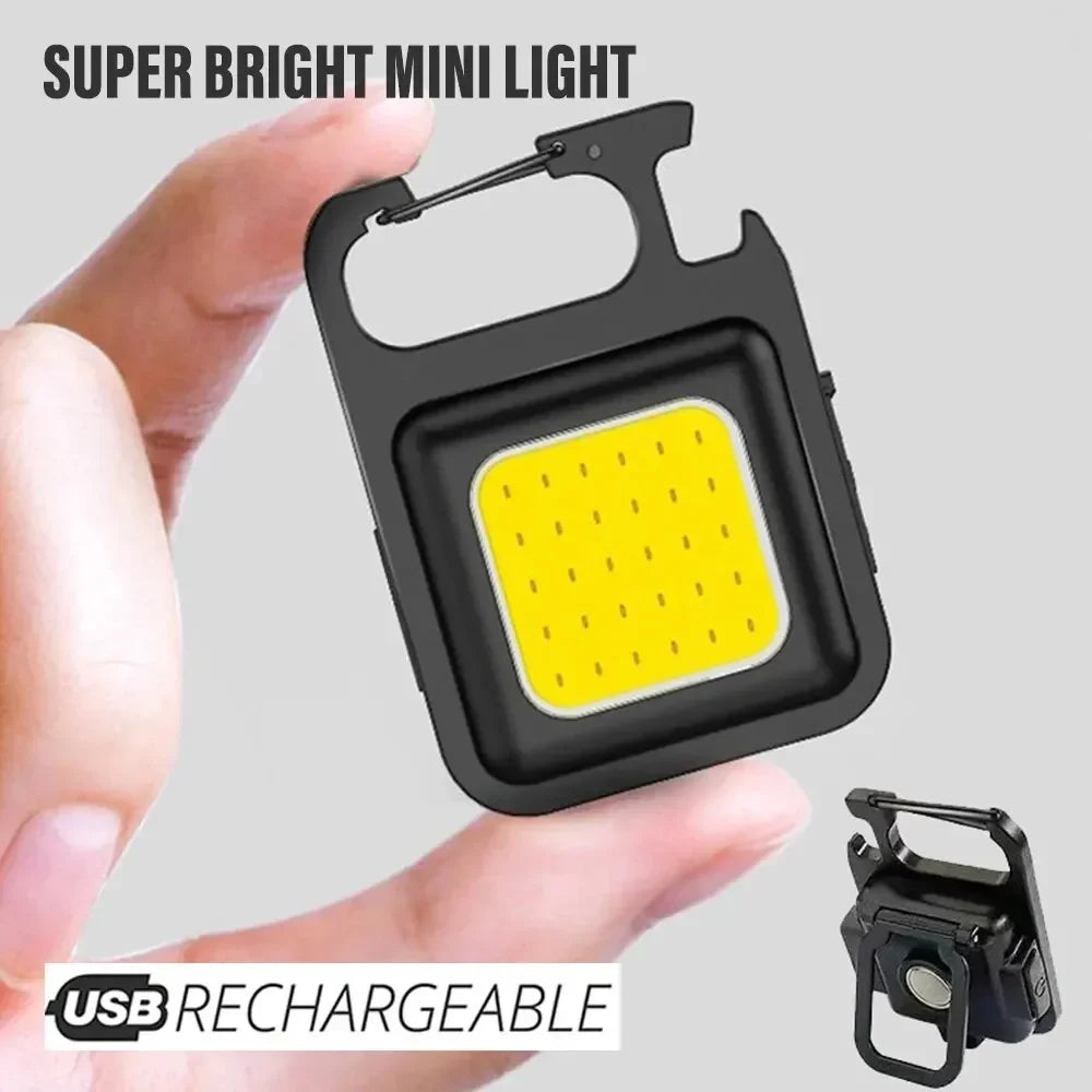lampe led rechargeable camping extérieur modes éclairage aimant multifonctionnelle portable noire