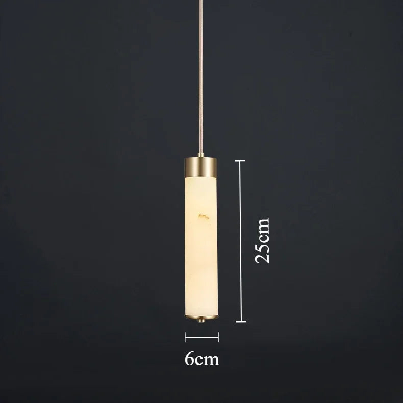 lampe suspendue marbre blanc doré moderne salon chambre étude 6000K 4000K 3000K