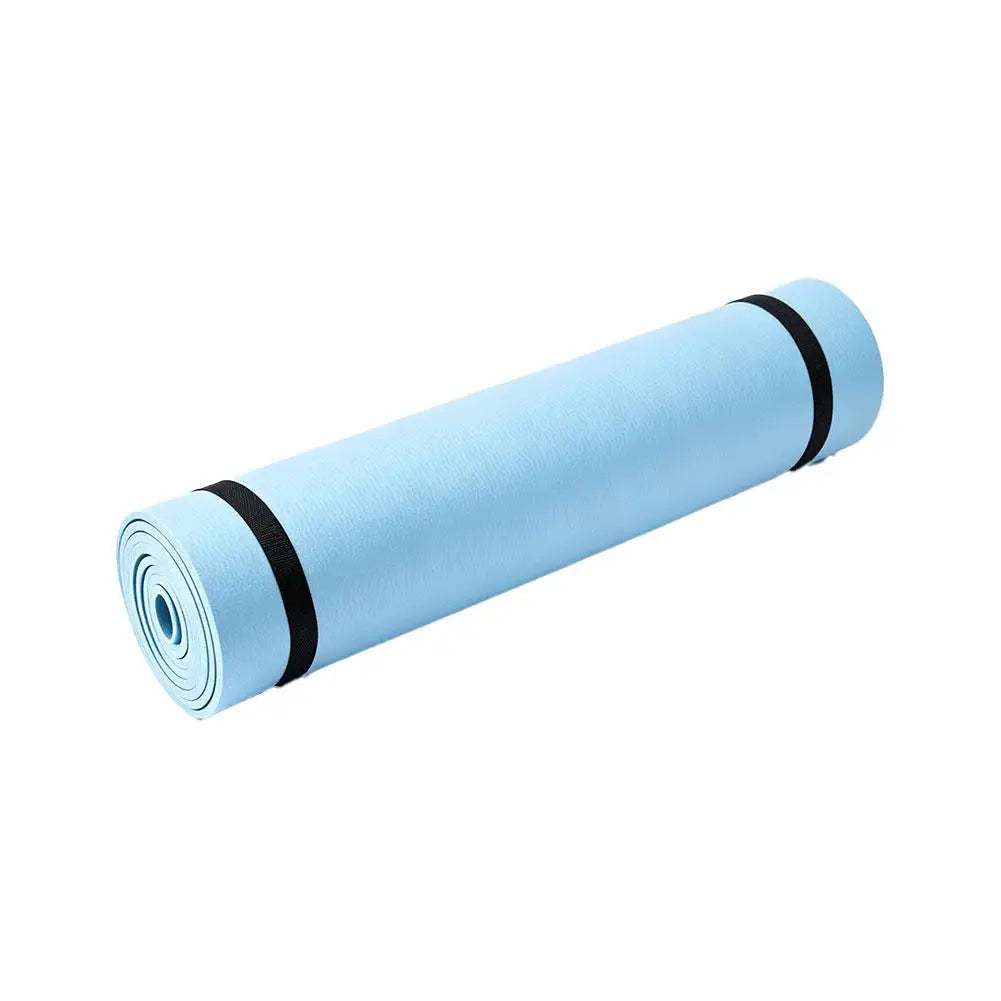 tapis yoga antidérapant eva orange vert olive gris blanc noir yoga fitness bienêtre rouleau