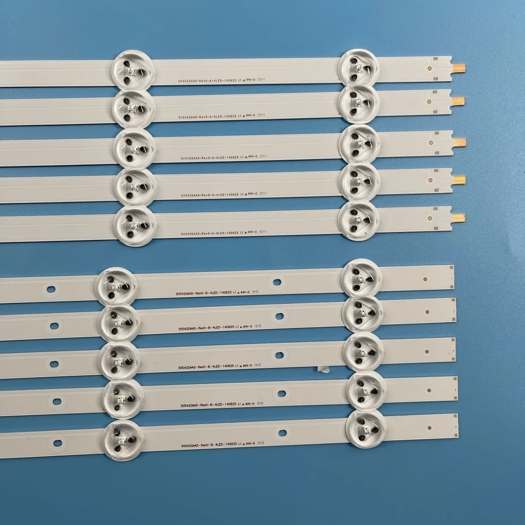 bandes rétroéclairage led 42 pouces blanc modernes téléviseur aluminium