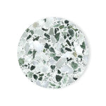 coasters terrazzo blanc vert moderne respectueux environnement noir beige marron opaques