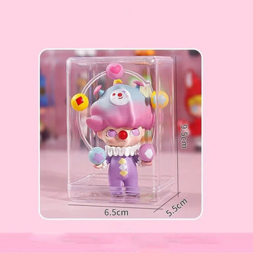 boîtes présentation transparentes modernes figurines blanc empilables rangement organisation jouets