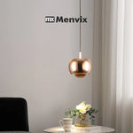luminaire suspendu moderne noir doré opaque mat éclairage salon chambre coucher