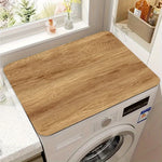 tapis protection machine laver bois moderne beige clair aspect naturel 60cm 50cm