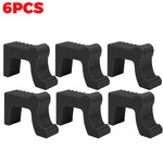 supports pots fleurs clips antidérapants marron noir blanc minimalistes moderne