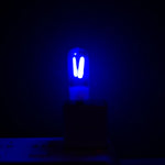 lampe usb transparente moderne 1w 5v led filament multicolore interrupteur