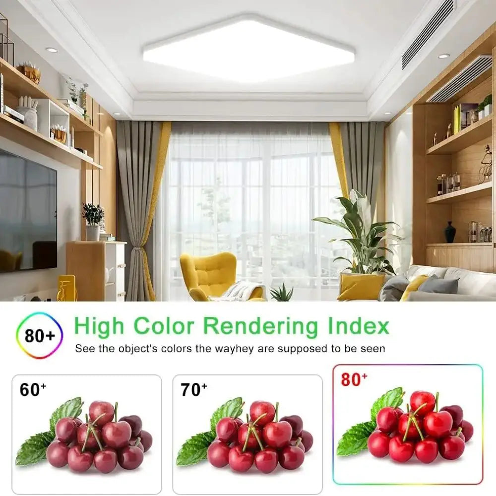 lampe led moderne blanche vis 18w 24w 36w 48w chambre salon cuisine