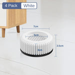 pieds meubles antivibration antidérapants stabilisateurs imperméables antiusure blanc noir modernes