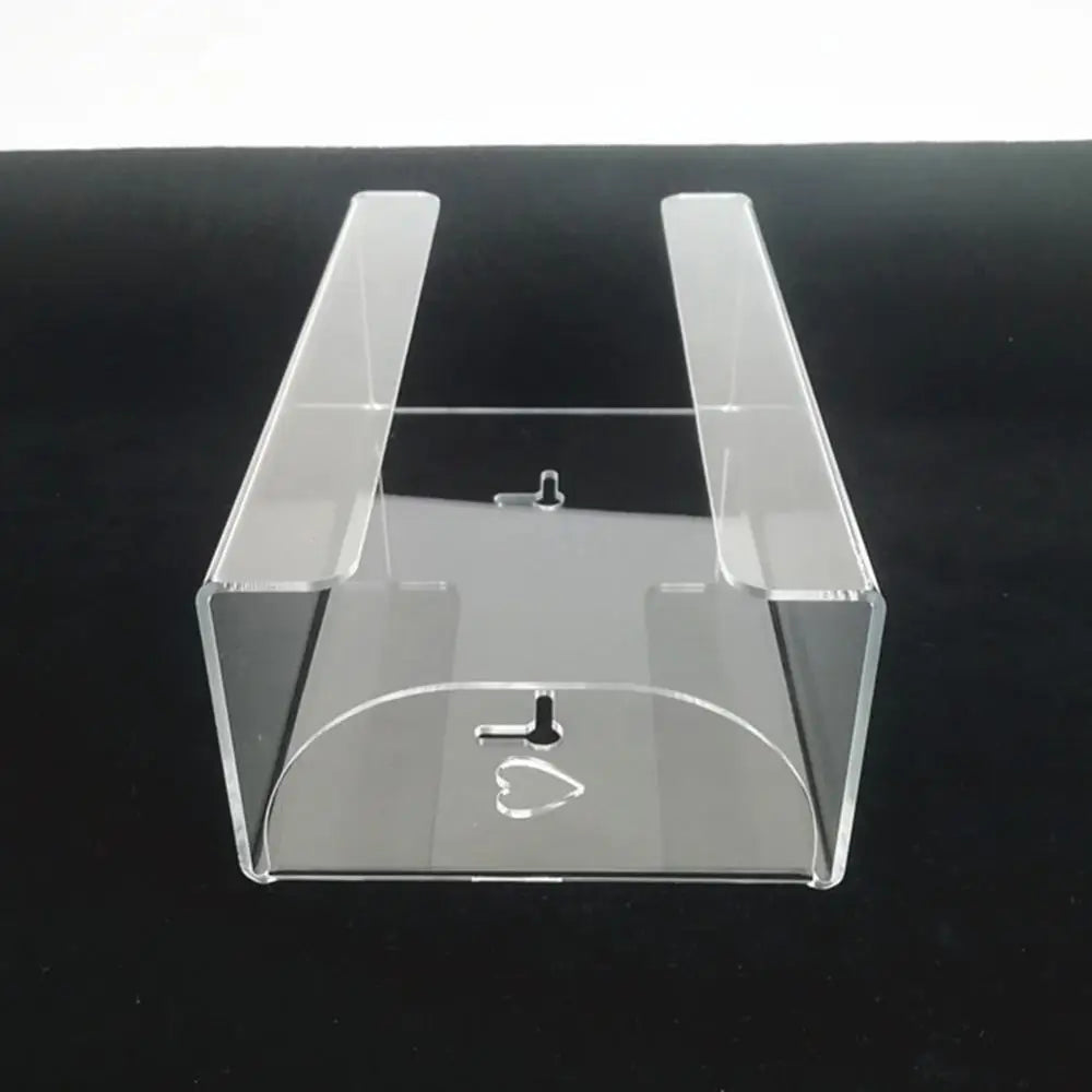 boîte rangement transparente moderne porte mouchoirs boîte organiser rectangle adhésif fixations minimaliste