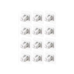clips suspension adhésifs blancs modernes utilisation multiple support mural rideaux outils cuisine pièces