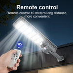 lampe solaire led gris moderne capteur mouvement fixation mur télécommande ip65 étancheextérieur abs led