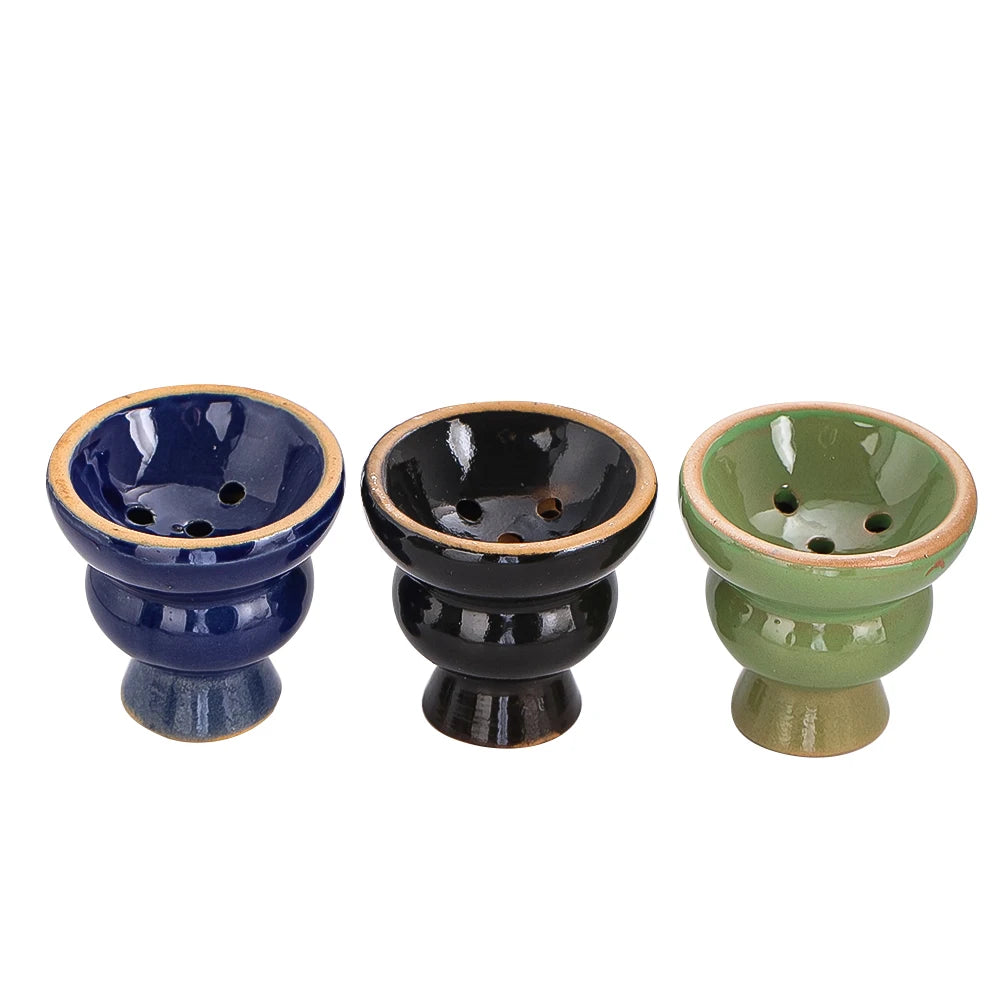 bougeoir céramique bleu marine noir vert classique mat opacité 6cm 6cm