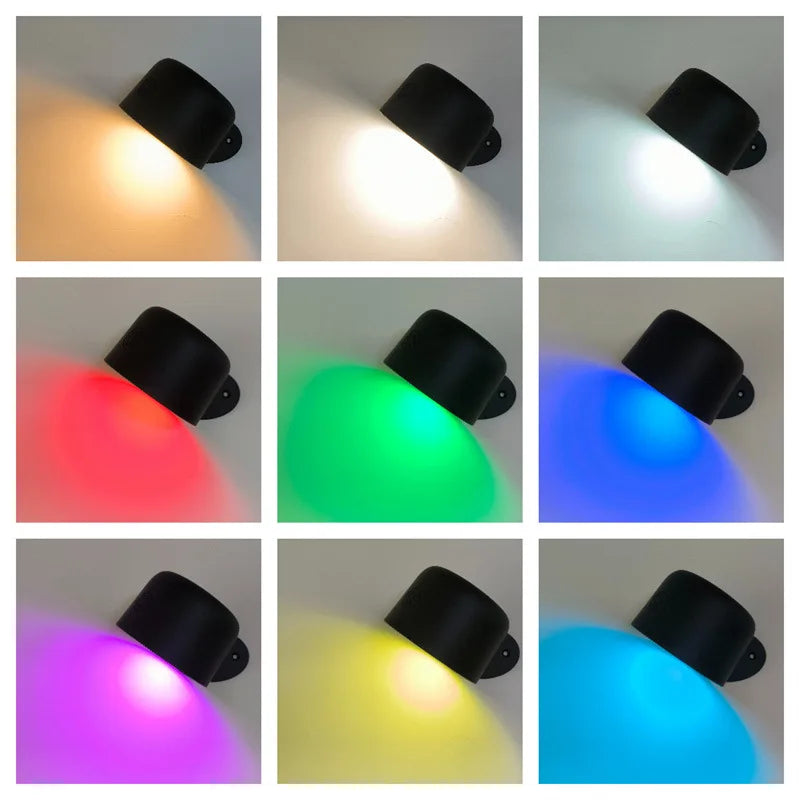 lampe murale led rechargeable tactile moderne cuisine chambre salle bain entree étude