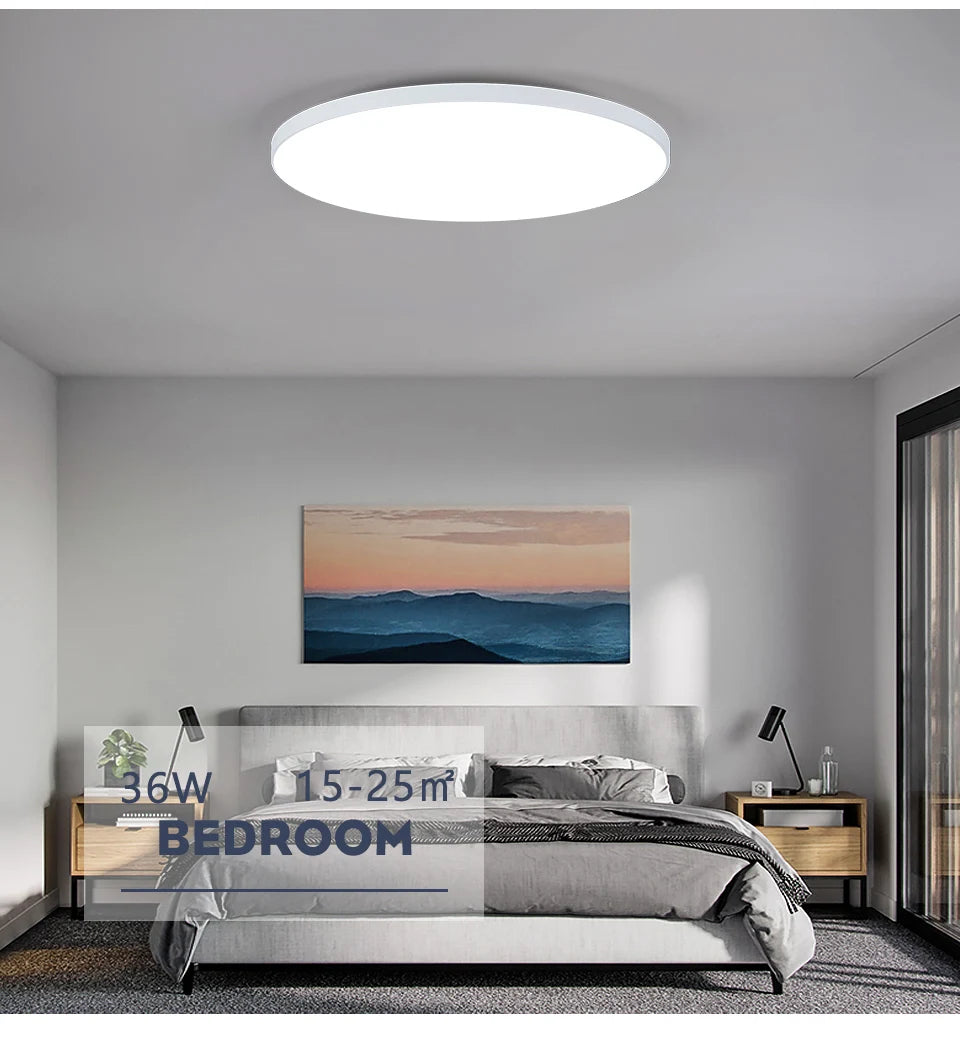 plafonnier circulaire moderne lumineux arc ciel télécommande app blanc led