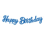 guirlande lettres multicolore happy birthday motifs cocktails nœuds fête enfant cursive suspendue brilles