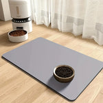 tapis sol gris moderne texture tissée adhésif 50cm 30cm 60cm 40cm brosse poils naturels