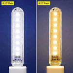 lampe led rechargeable usb moderne compact rouge bleu vert blanc transparent tactile