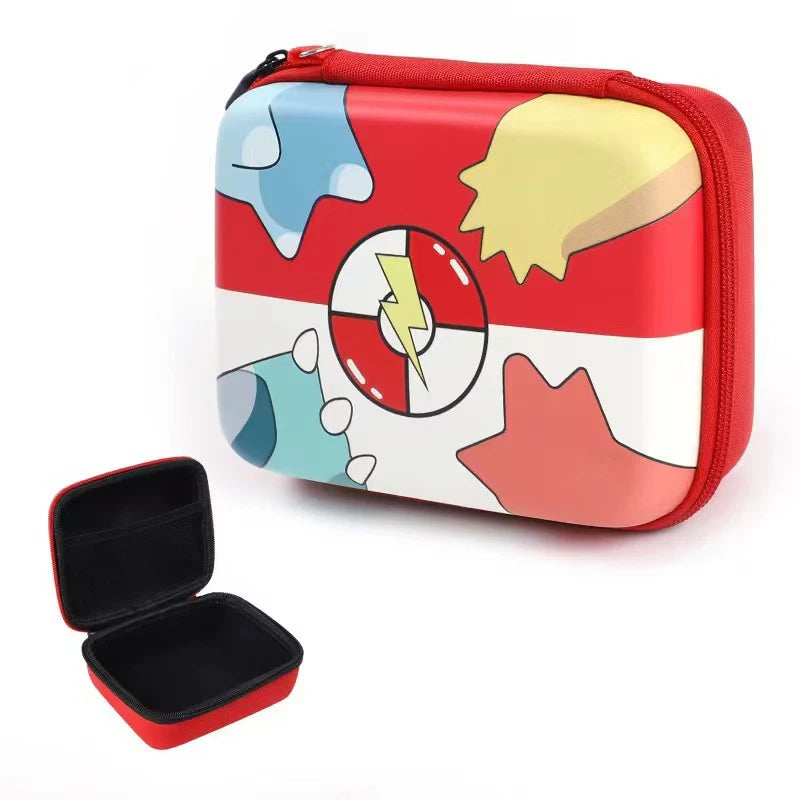 boîtes rangement cartes collection motif pokémon couleurs variées cordon ajustable contemporain