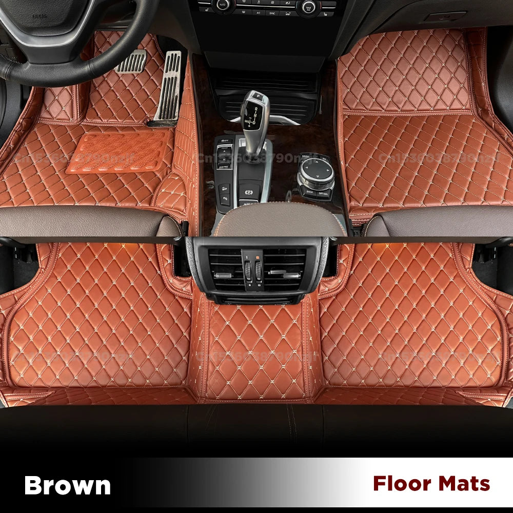 tapis sol coffre cuir mercedes benz ml w164 2008 2011 luxe noir