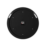 horloge murale moderne or strass 80cm quartz aiguille miroir salon
