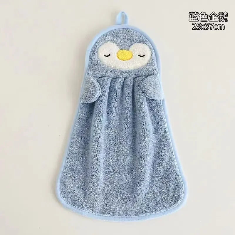 serviette main canard peluche blanche grise jaune rapide machine moderne mignonne