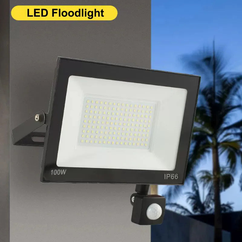 projecteur led extérieur noir moderne ip66 220v 10w 20w 30w 50w 100w bras rotatif
