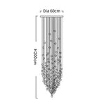 Suspension lumineuse contemporaine acier inoxydable noir blanc minimaliste 110V 220V LED